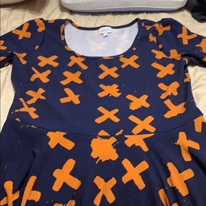 Lularoe nicole dress size xl